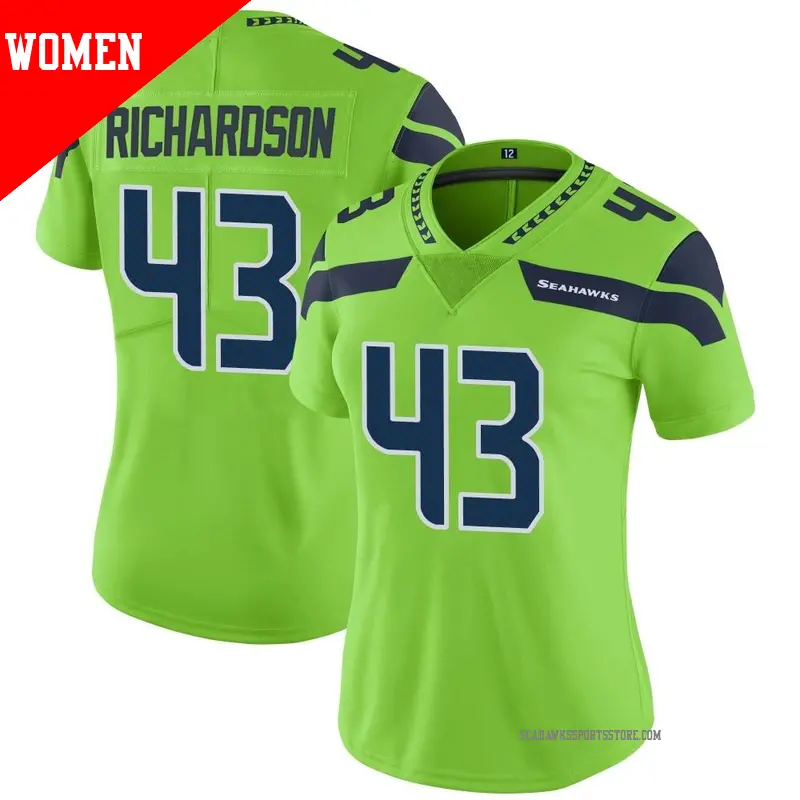 Womens lynch seahawks jersey top
